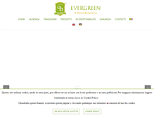 Tablet Screenshot of pistacchioevergreen.it